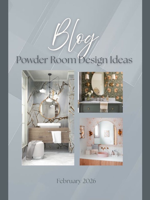 Powder room Design Ideas That Make A Big Impact
